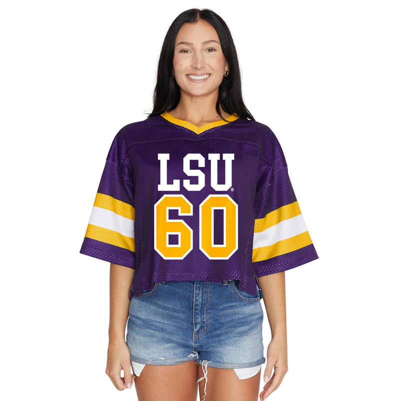 Lsu Football Clothes Glen Logan LSU Football Game-Worn Jersey
