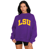 LSU Mock Neck Sweatshirt