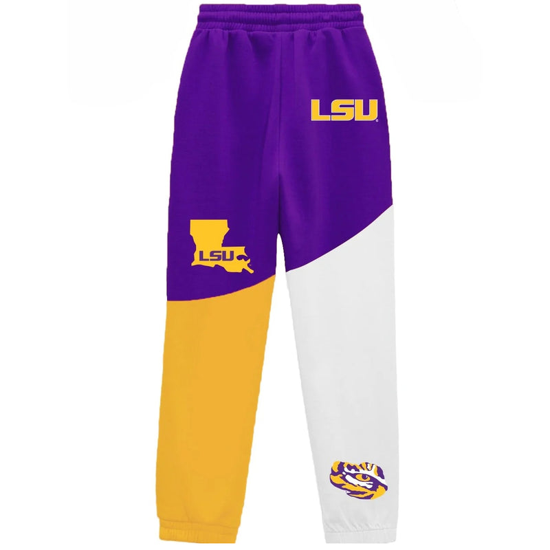 LSU Color Block Joggers