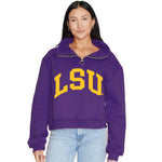 LSU Quarter Zip Sweatshirt