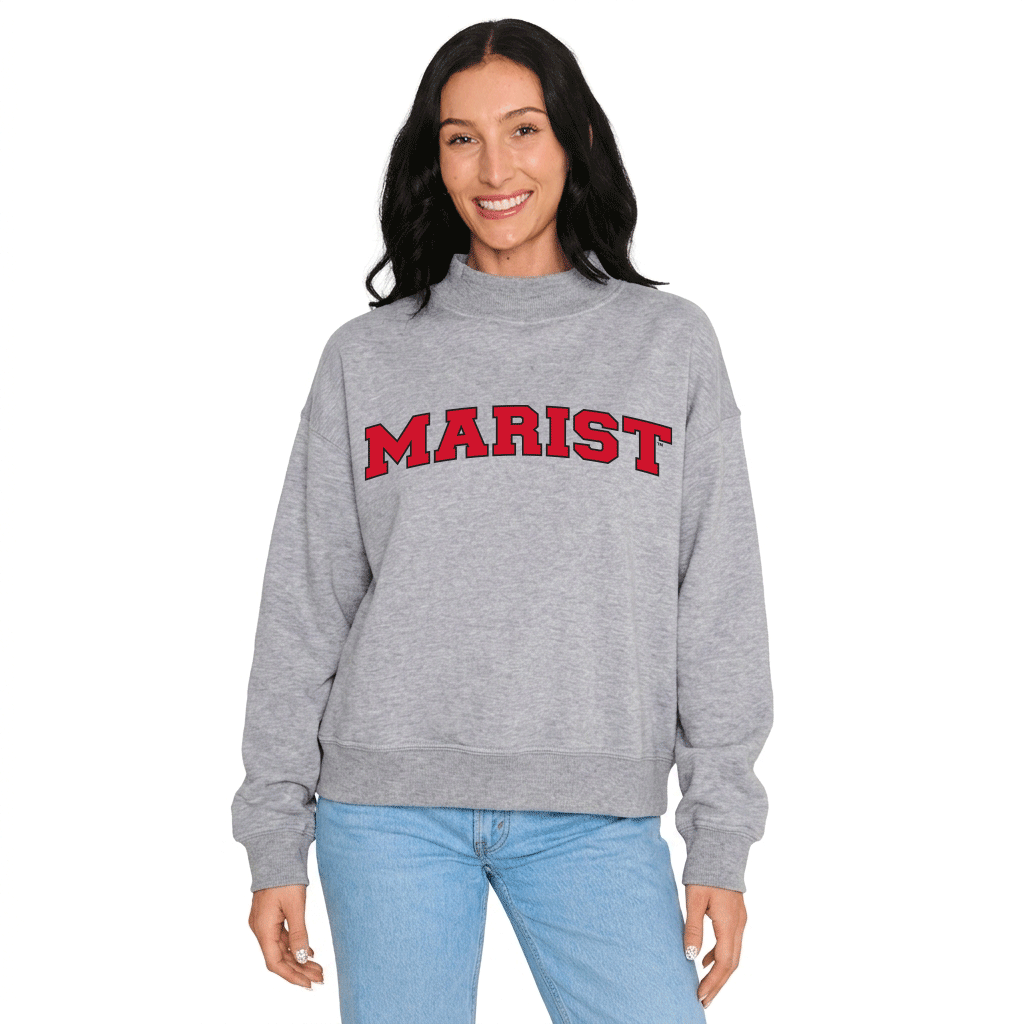 Marist Mock Neck Sweatshirt