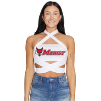 Marist White Multi Way Bandeau Top