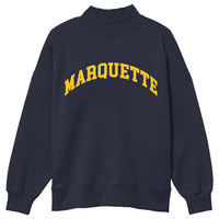 Marquette Mock Neck Sweatshirt