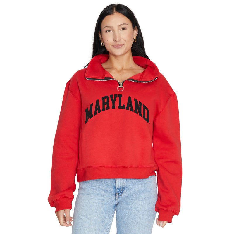 Maryland Terps Quarter Zip Sweatshirt