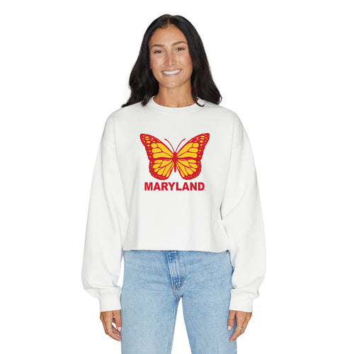 Maryland Terps Butterfly Crewneck