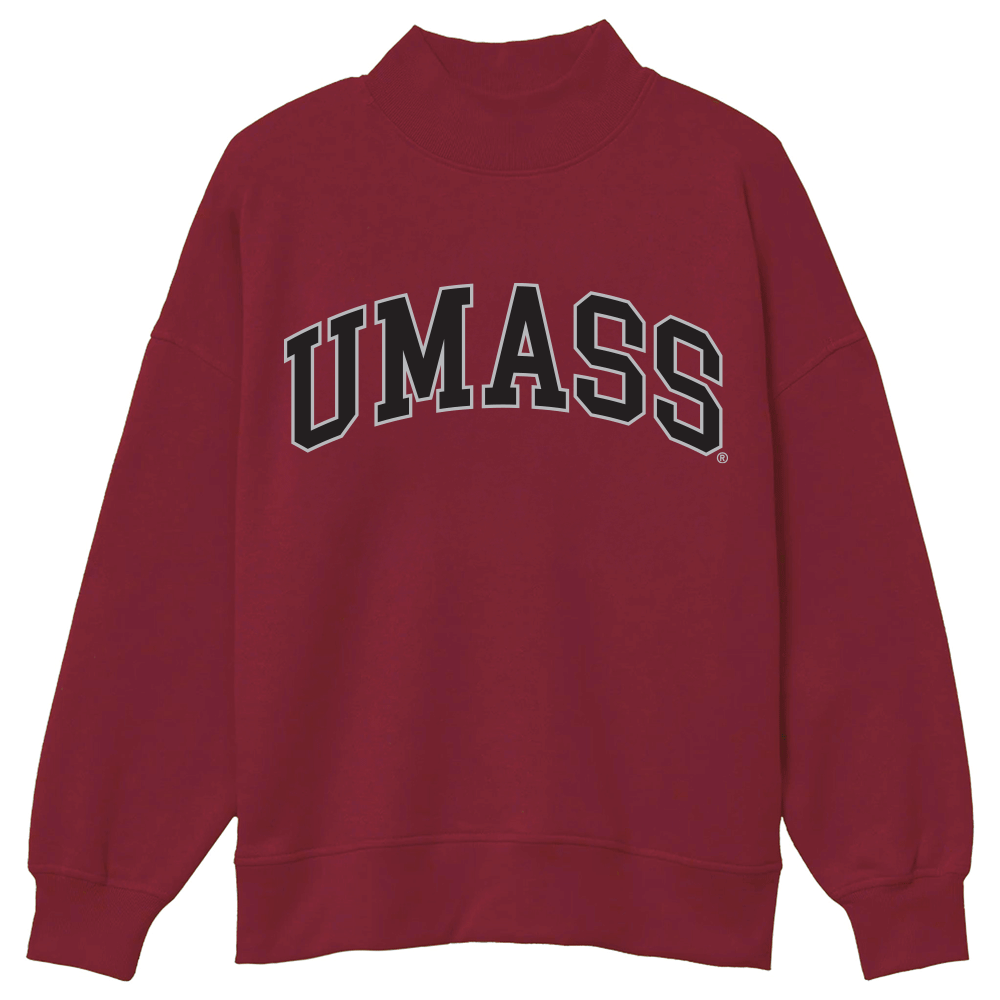 UMass Mock Neck Sweatshirt