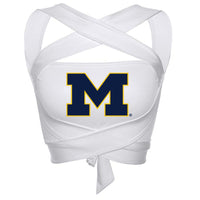 University of Michigan White Way Bandeau Top