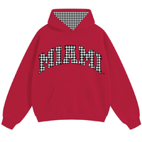 Miami University Gingham Hoodie