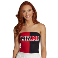 Miami University Two Tone Tube Top