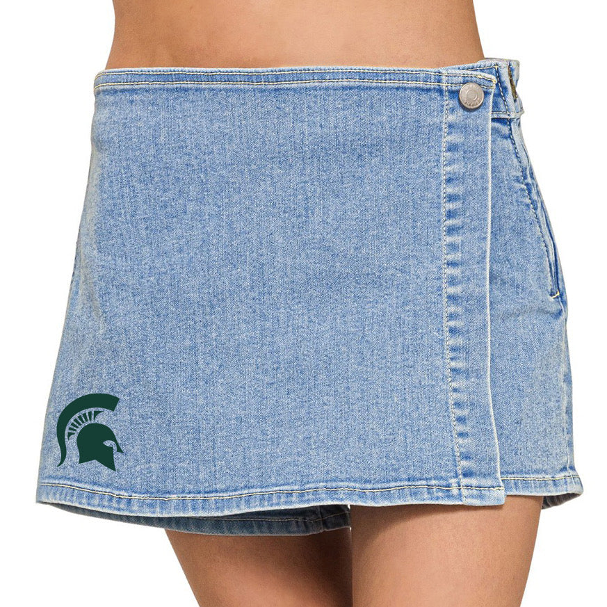 Michigan State Stadium Skort