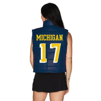 University of Michigan Varsity Puffer Vest