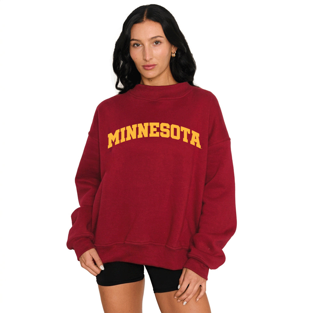 Minnesota Mock Neck Sweatshirt