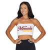 Minnesota White Bandeau Top