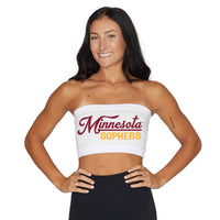 Minnesota White Bandeau Top