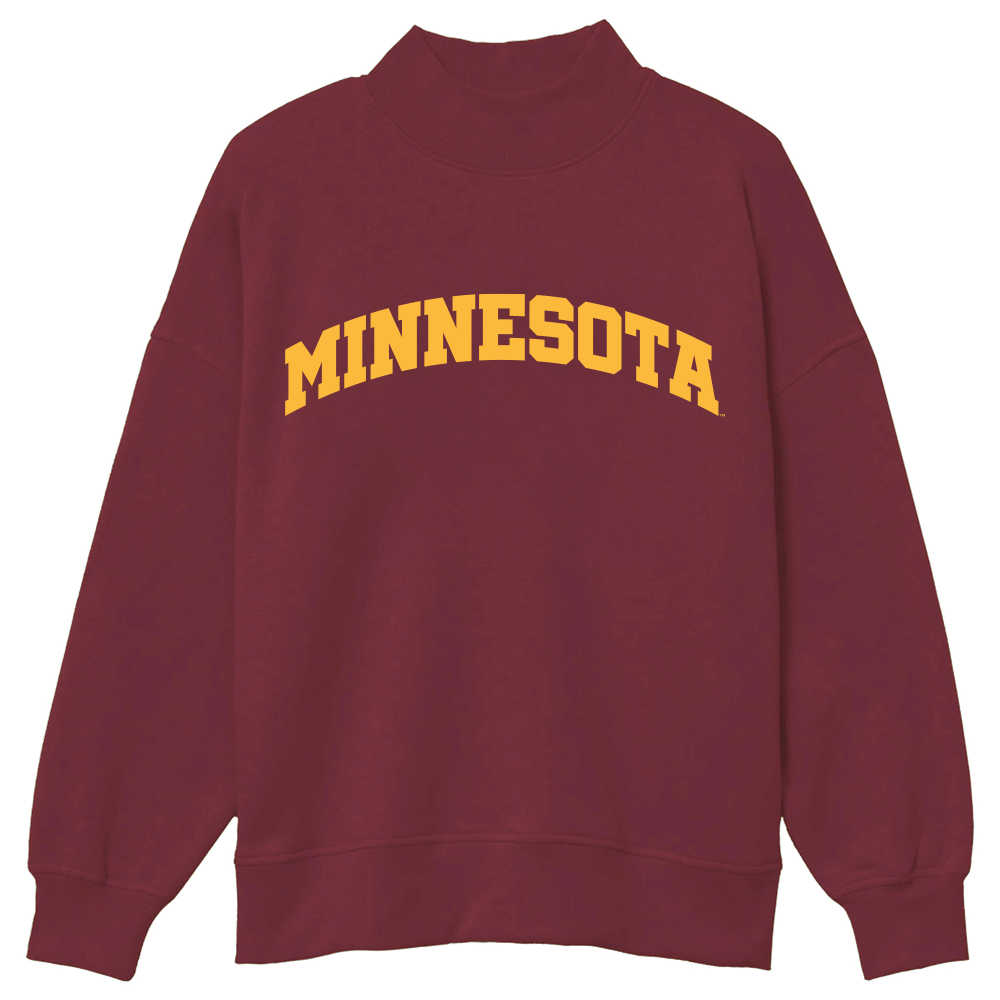 Minnesota Mock Neck Sweatshirt