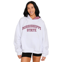 Mississippi State Gingham Hoodie