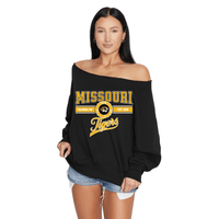 Mizzou Off the Shoulder Sweatshirt
