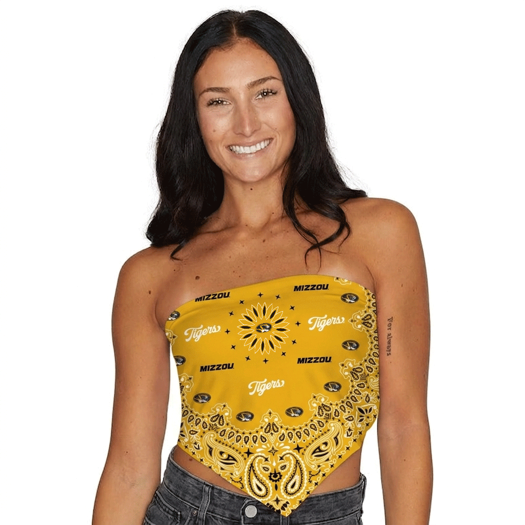 Mizzou Bandana Top