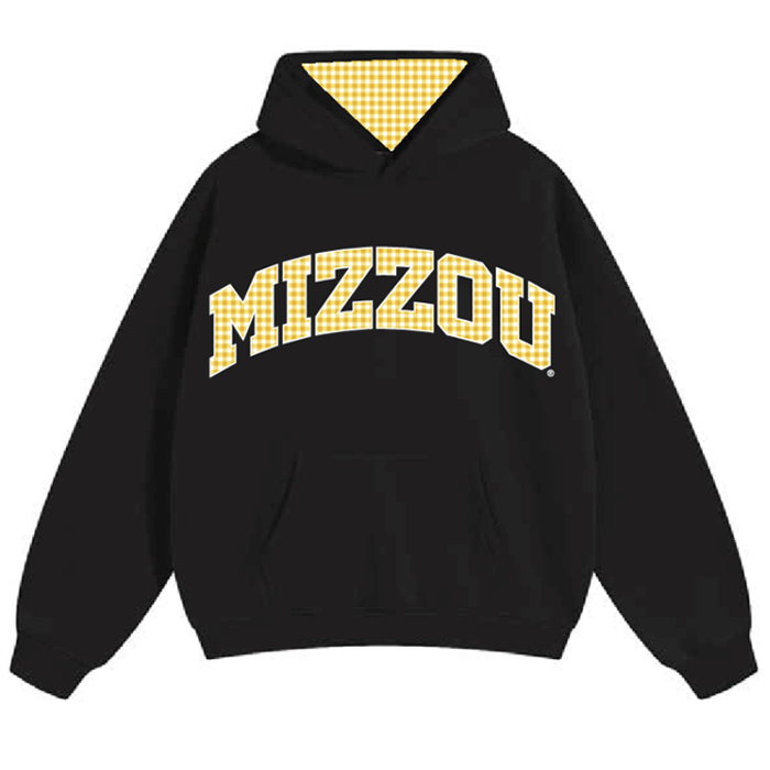 Mizzou Tigers Gingham Hoodie