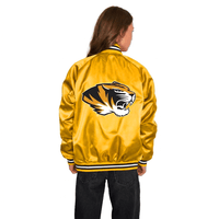 Mizzou Satin Letterman Bomber Jacket