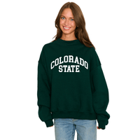 Colorado State Mock Neck Sweatshirt