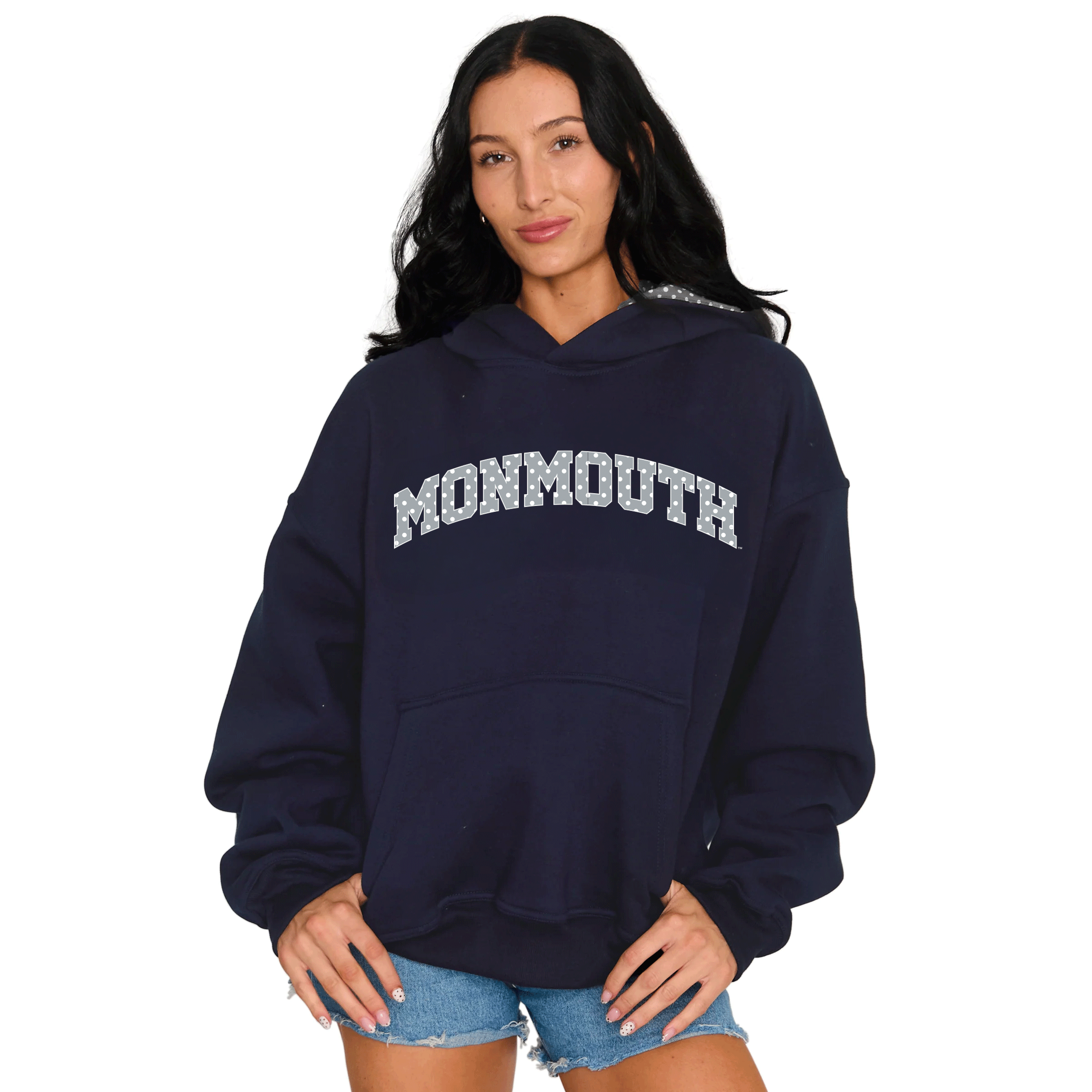 Monmouth Polka Dot Hoodie