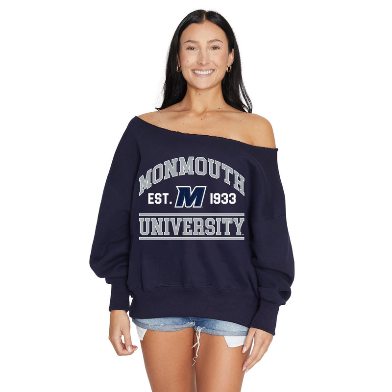Monmouth Off the Shoulder Sweatshirt