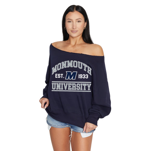 Monmouth Off the Shoulder Sweatshirt