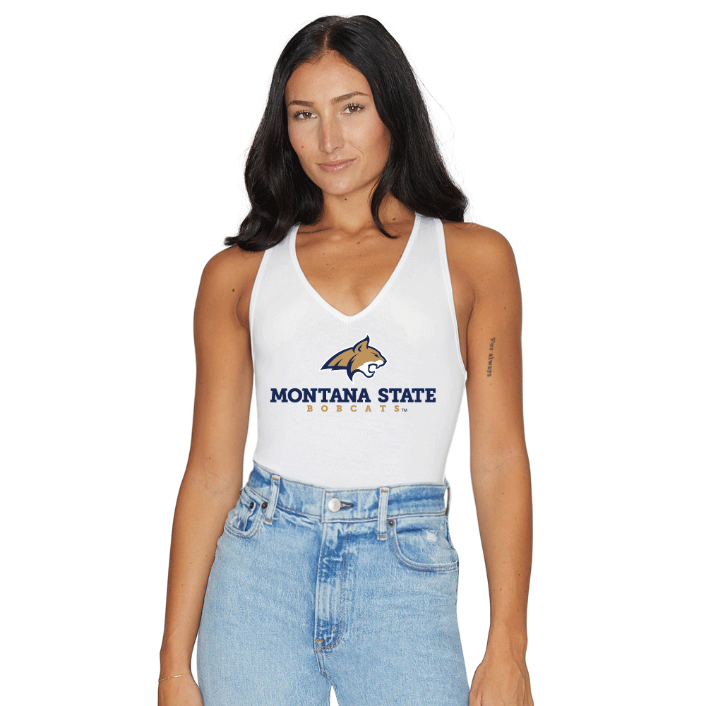 Montana State White Bodysuit
