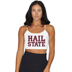 Mississippi State White Spaghetti Tank