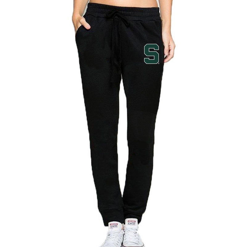 Michigan State Black Joggers