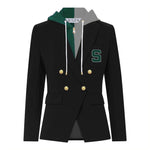 Michigan State Hooded Blazer Jacket