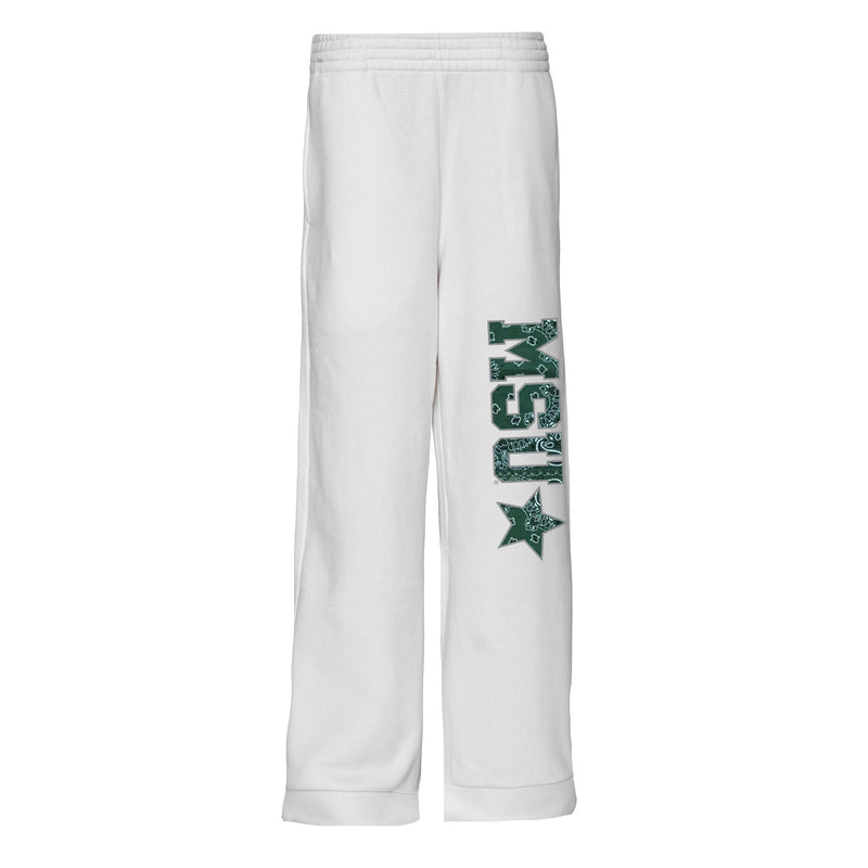 Michigan State Bandana Flare Sweatpants