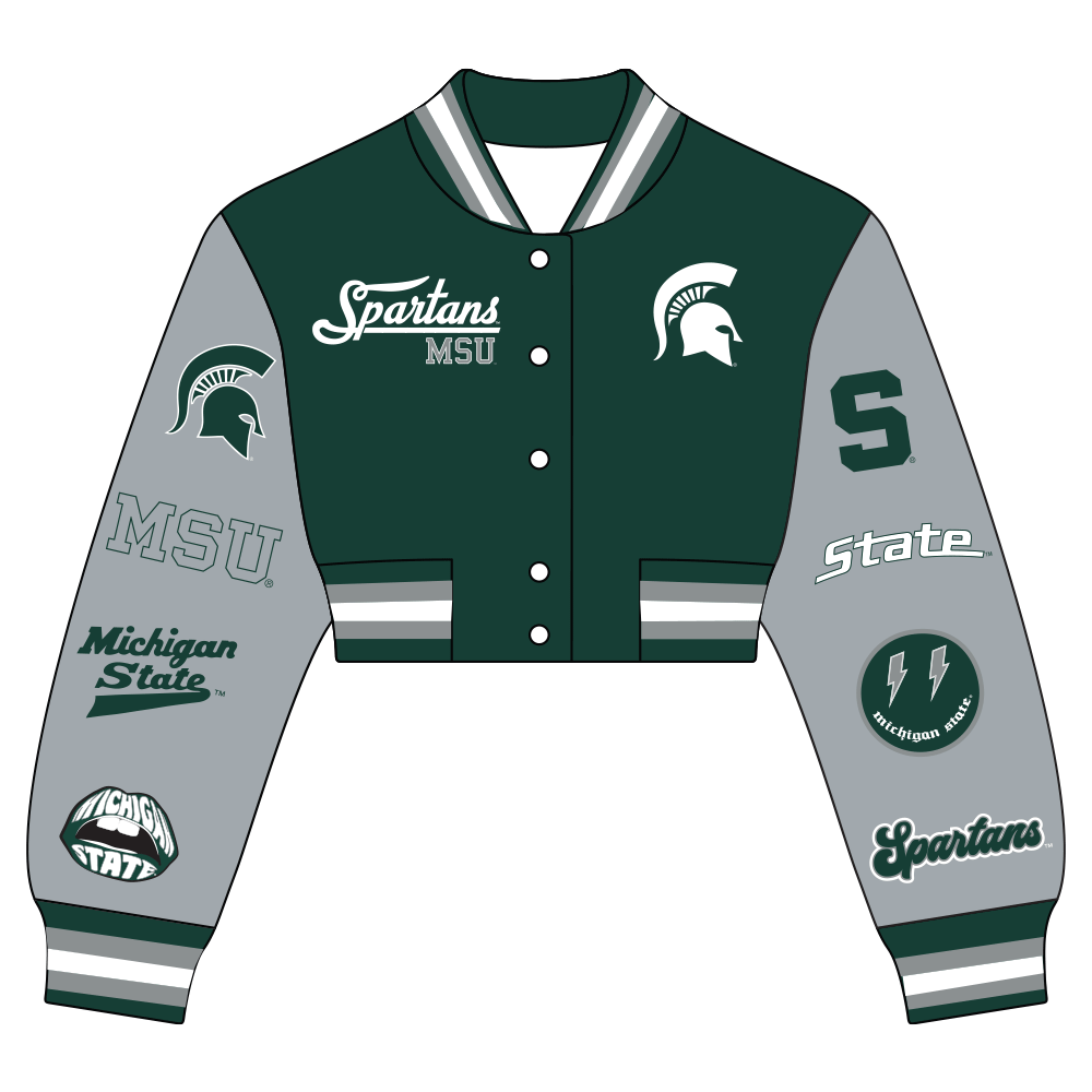 Michigan State Legacy Letterman Jacket