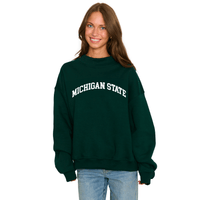 Michigan State Mock Neck Sweatshirt