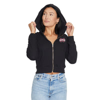 Mississippi State Waffle Knit Zip Up Hoodie