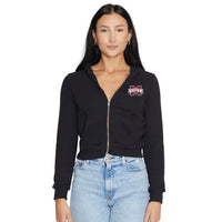 Mississippi State Waffle Knit Zip Up Hoodie