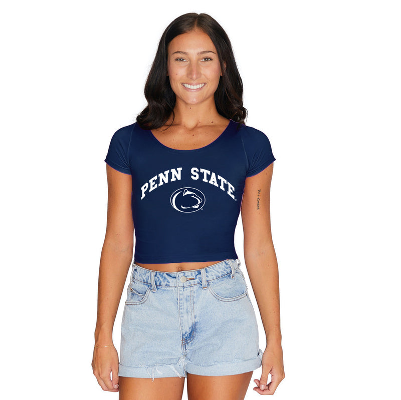 Penn State Navy Babydoll Tee