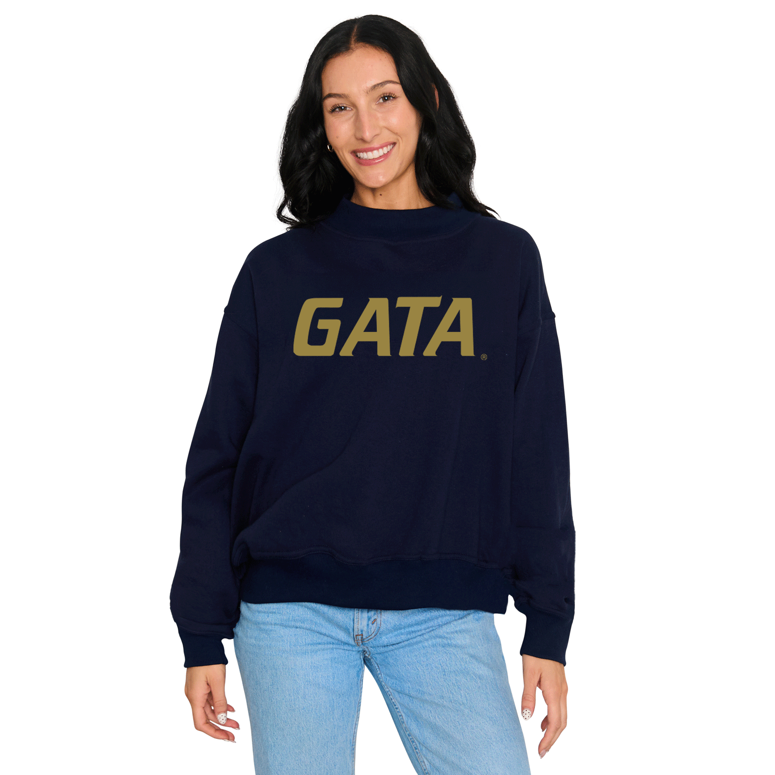 Georgia Southern Mock Neck Sweatshirt