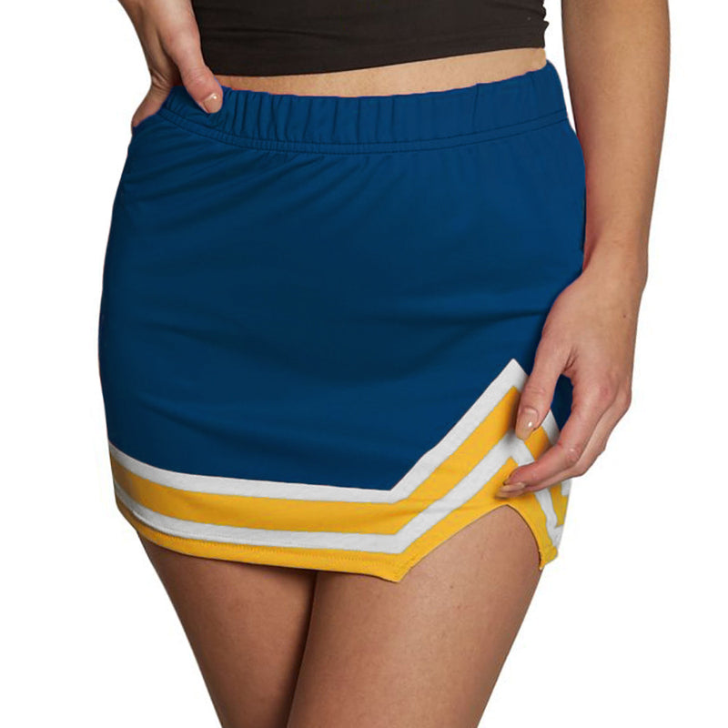 Navy & Yellow Game Day Skirt