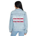 New Mexico Lobos Gothic Denim Jacket