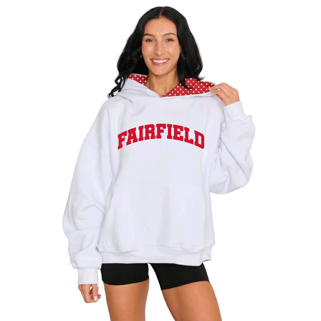 Fairfield Polka Dot Hoodie