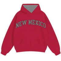 New Mexico Lobos Gingham Hoodie