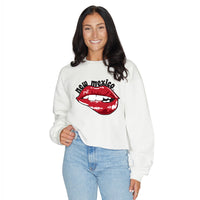 New Mexico Lobos Lips Crewneck