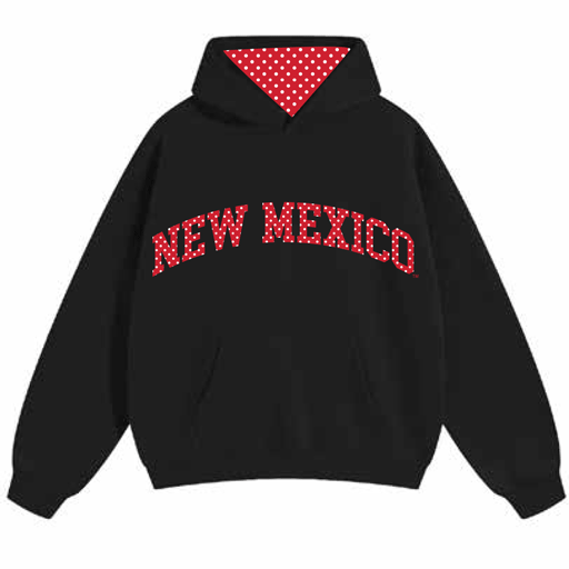New Mexico Lobos Polka Dot Hoodie