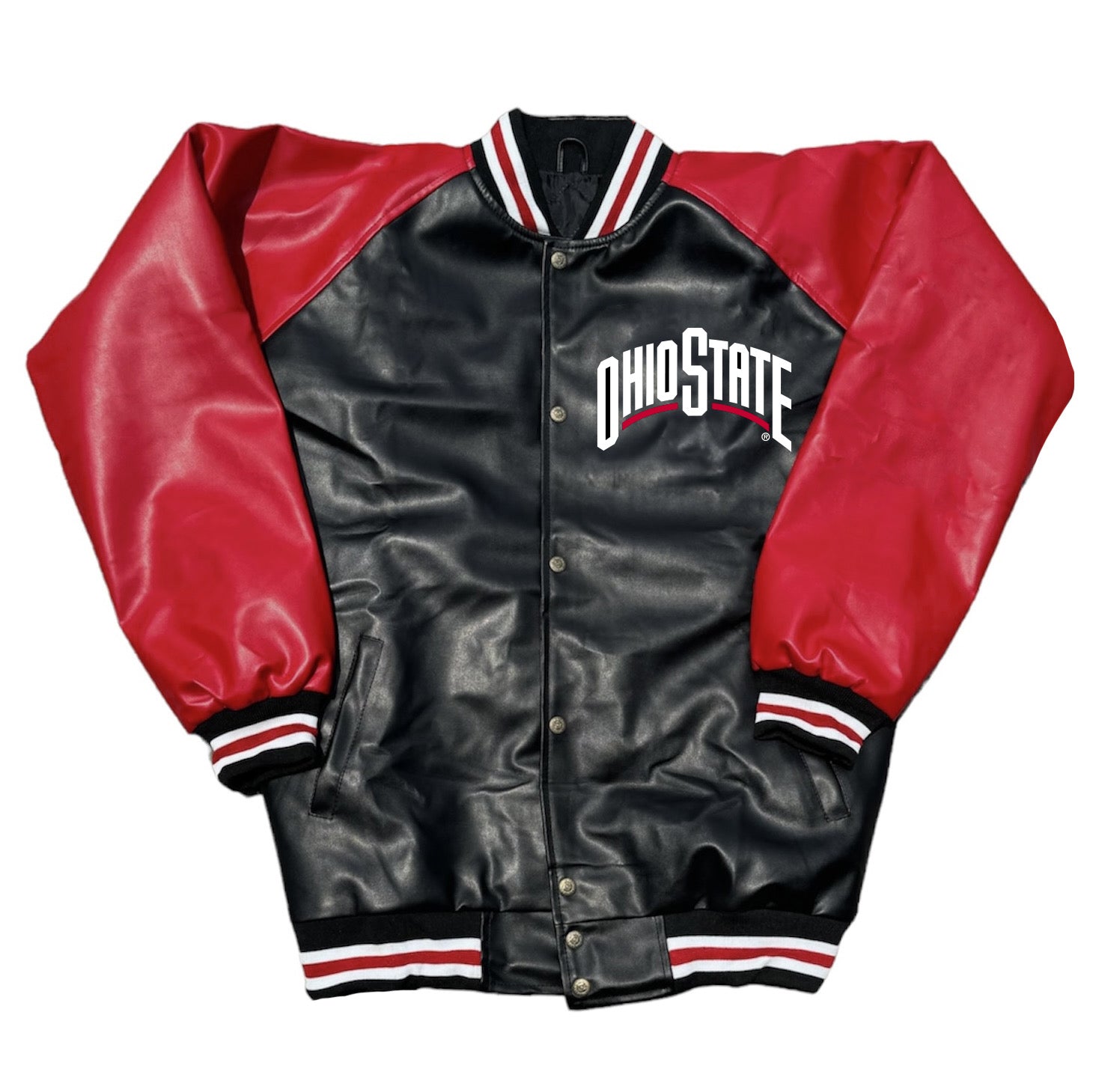 Ohio State OSU Buckeyes Letterman Jacket – lojobands