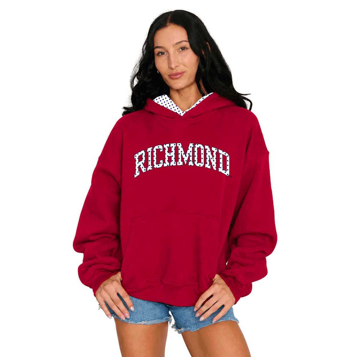 Richmond Spiders Polka Dot Hoodie