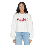 WashU White Classic Crewneck