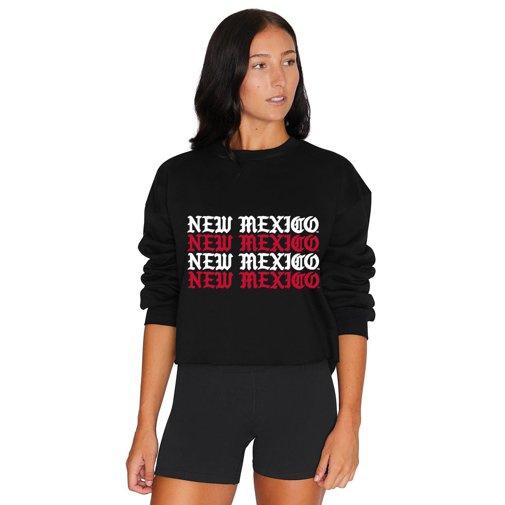 New Mexico Lobos Gothic Crewneck