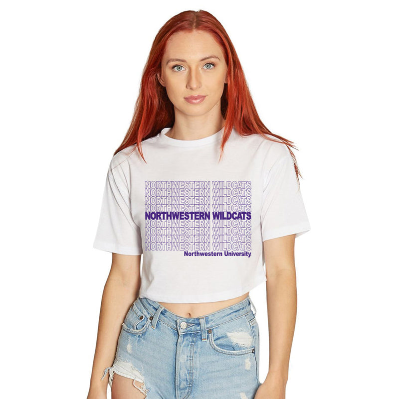 Northwestern Wildcats Repeat Tee